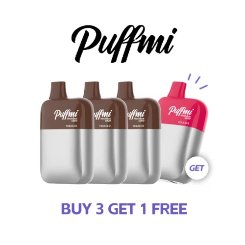 Buy 3 Get 1 Free – PUFFMI MeshBox 5000 Puffs