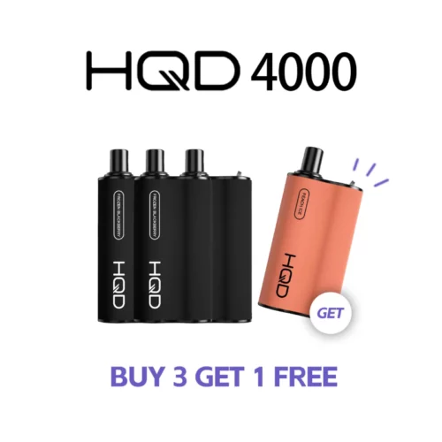 Buy 3 Get 1 Free – HQD BOX 4000 PUFFS