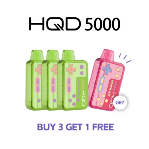 Buy 3 Get 1 Free – HQD MVAR 5000 PUFFS