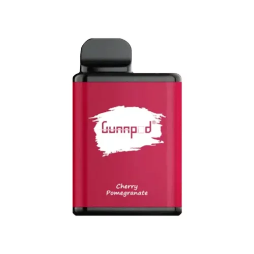 gunnpod plus 4500 puffs - cherry pomegranate