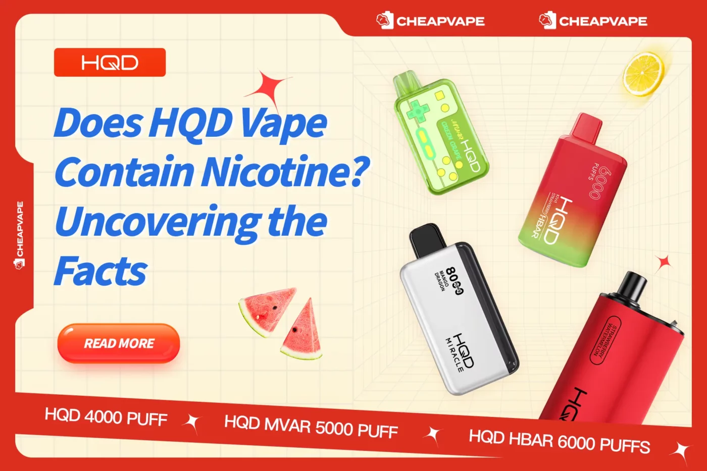 Does HQD Vape Contain Nicotine? Uncovering the Facts