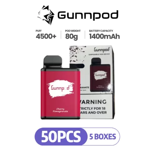 GUNNPOD PLUS 4500 PUFFS X 50