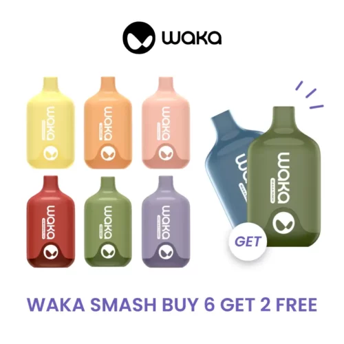 Waka Smash buy 6 get 2 free pick your own vape flavours